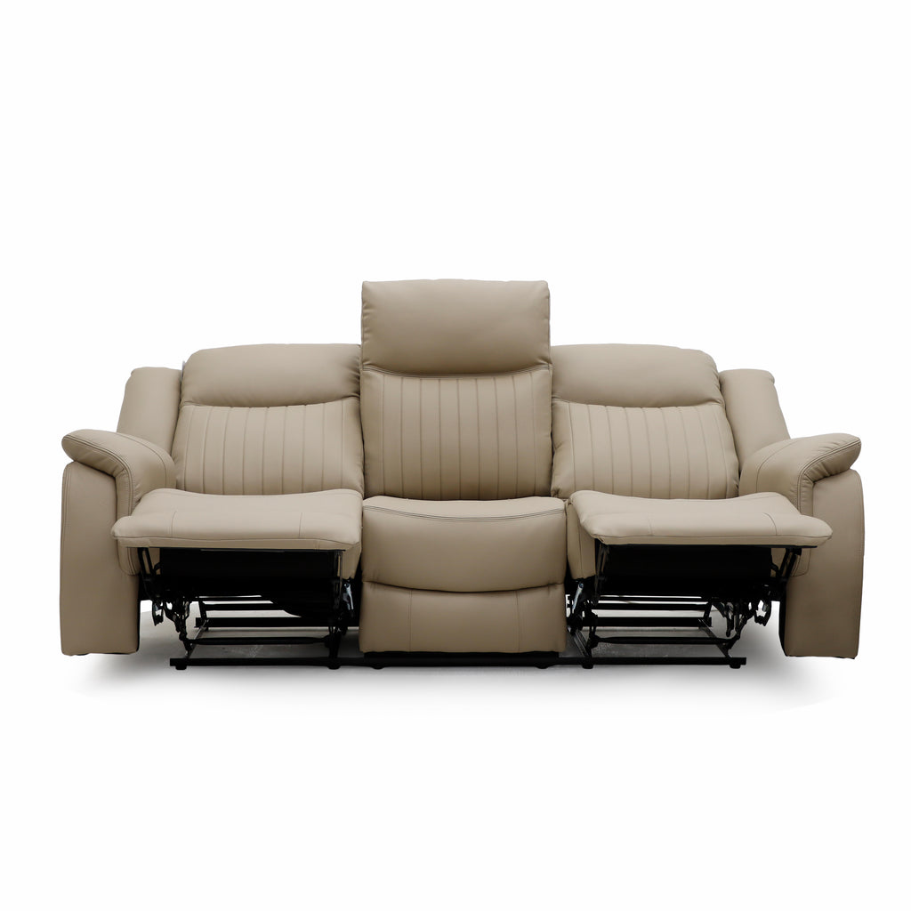 The Bennington Mushroom-Mocha 3+2 Manual Reclining