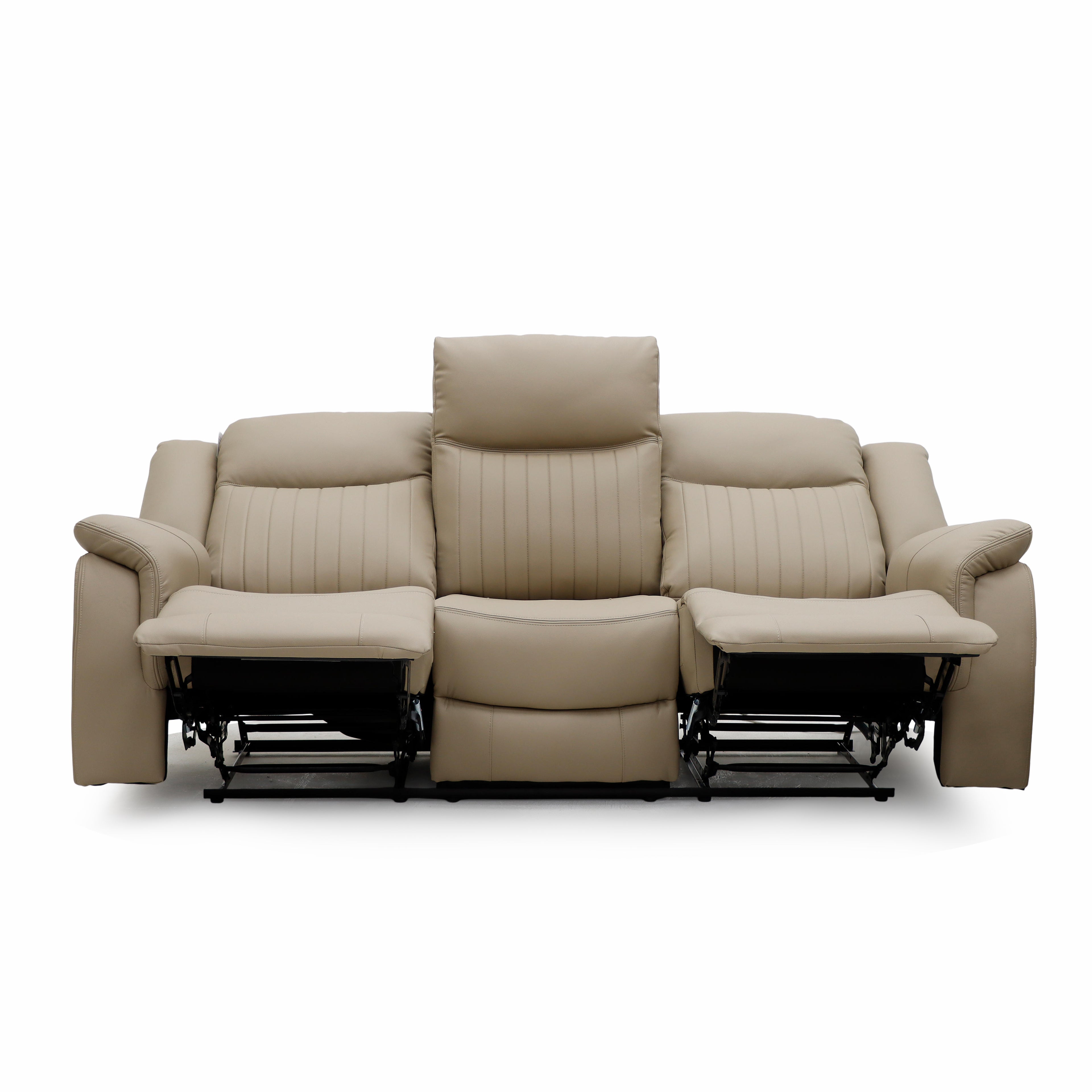 The Bennington Mushroom-Mocha 3+2 Manual Reclining
