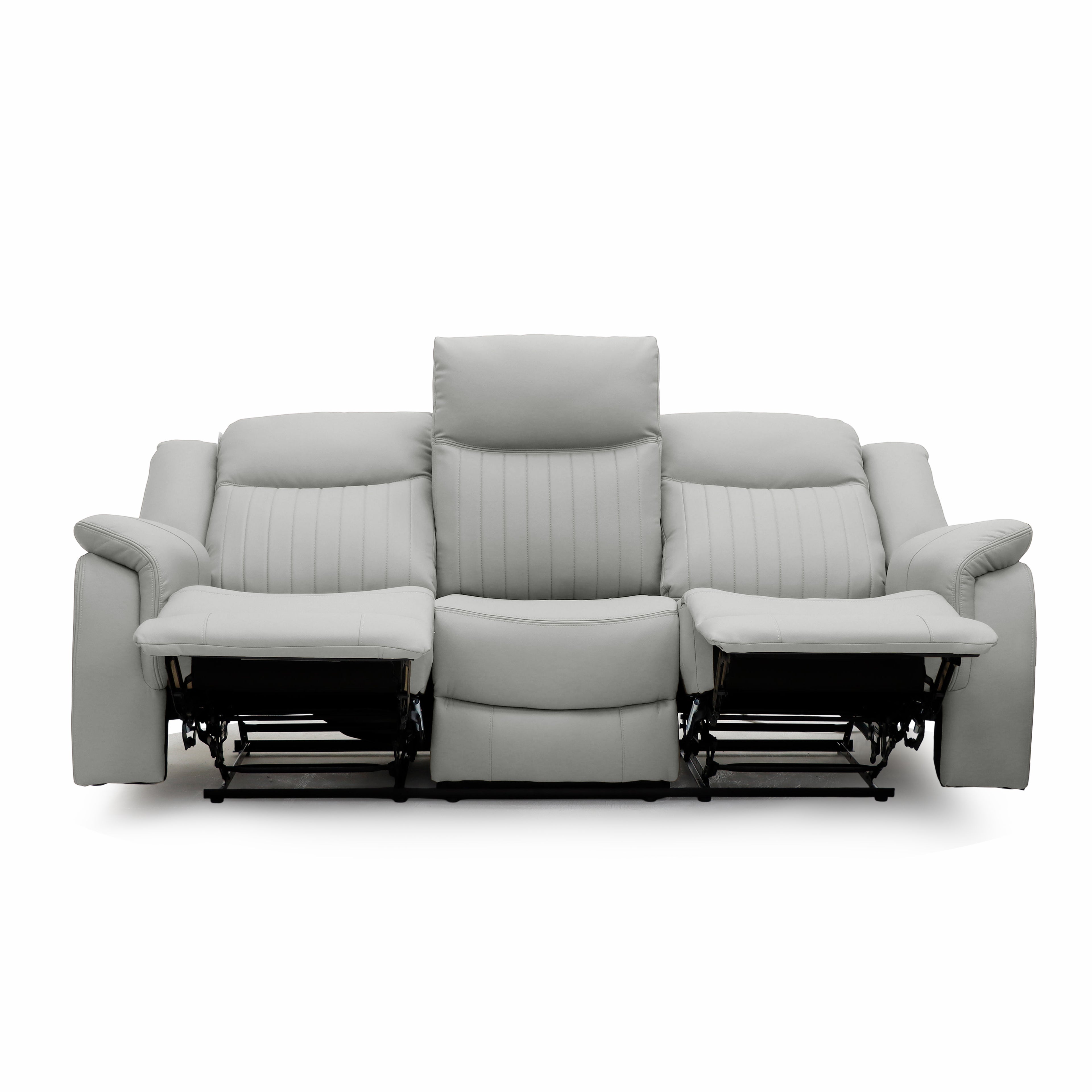 The Bennington Warm Grey 3+2 Manual Reclining