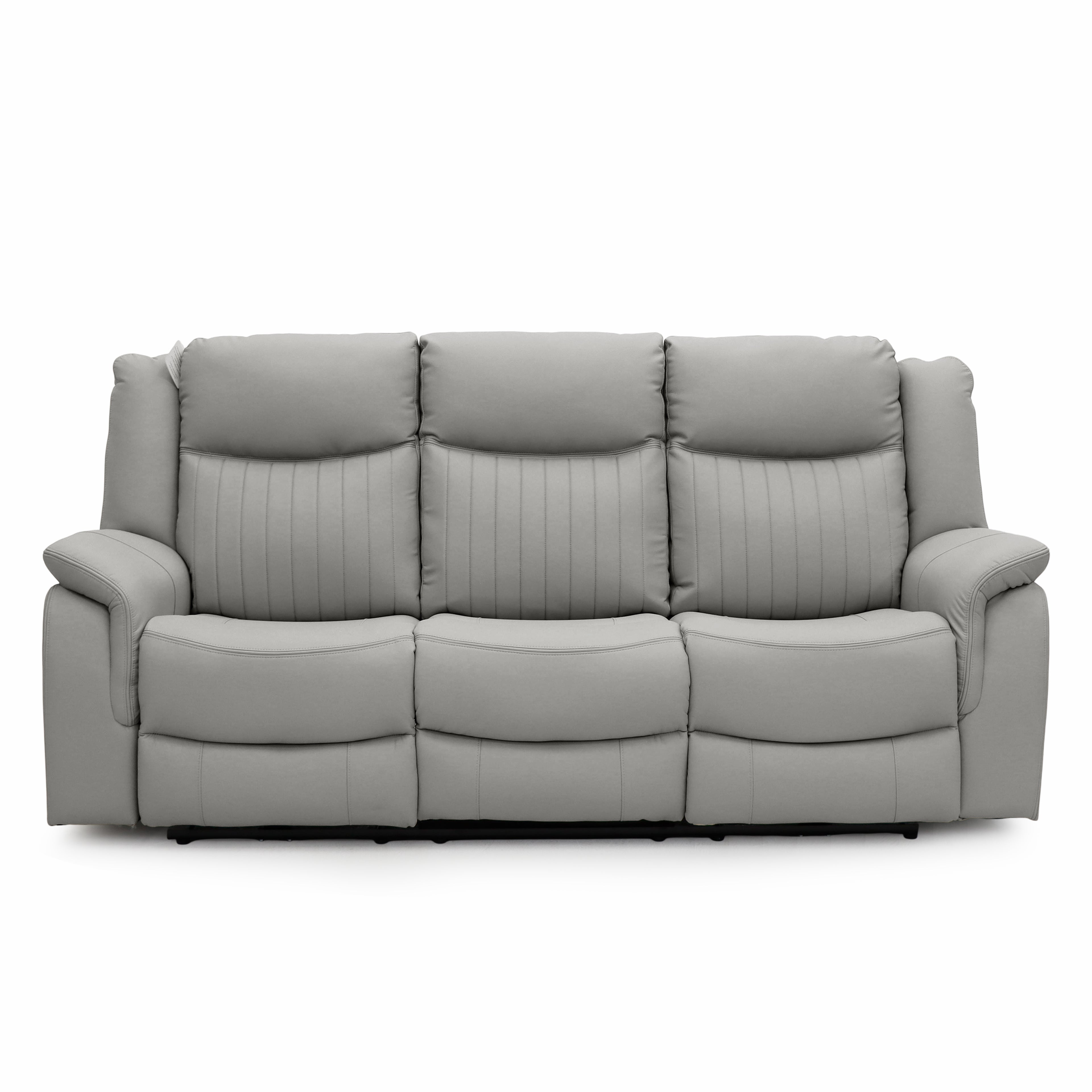 The Bennington Warm Grey 3+2 Power Reclining