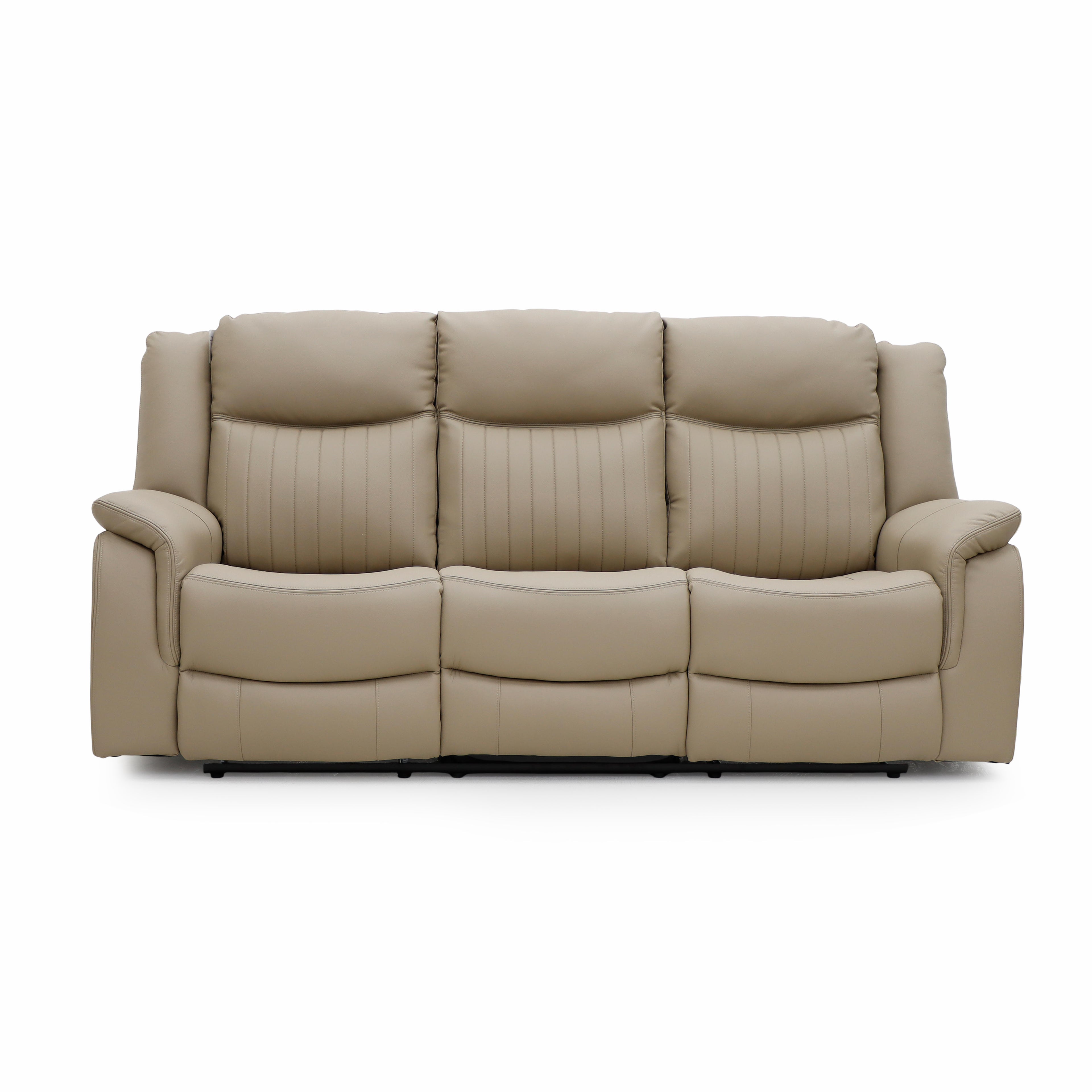 The Bennington Mushroom-Mocha 3+2 Manual Reclining