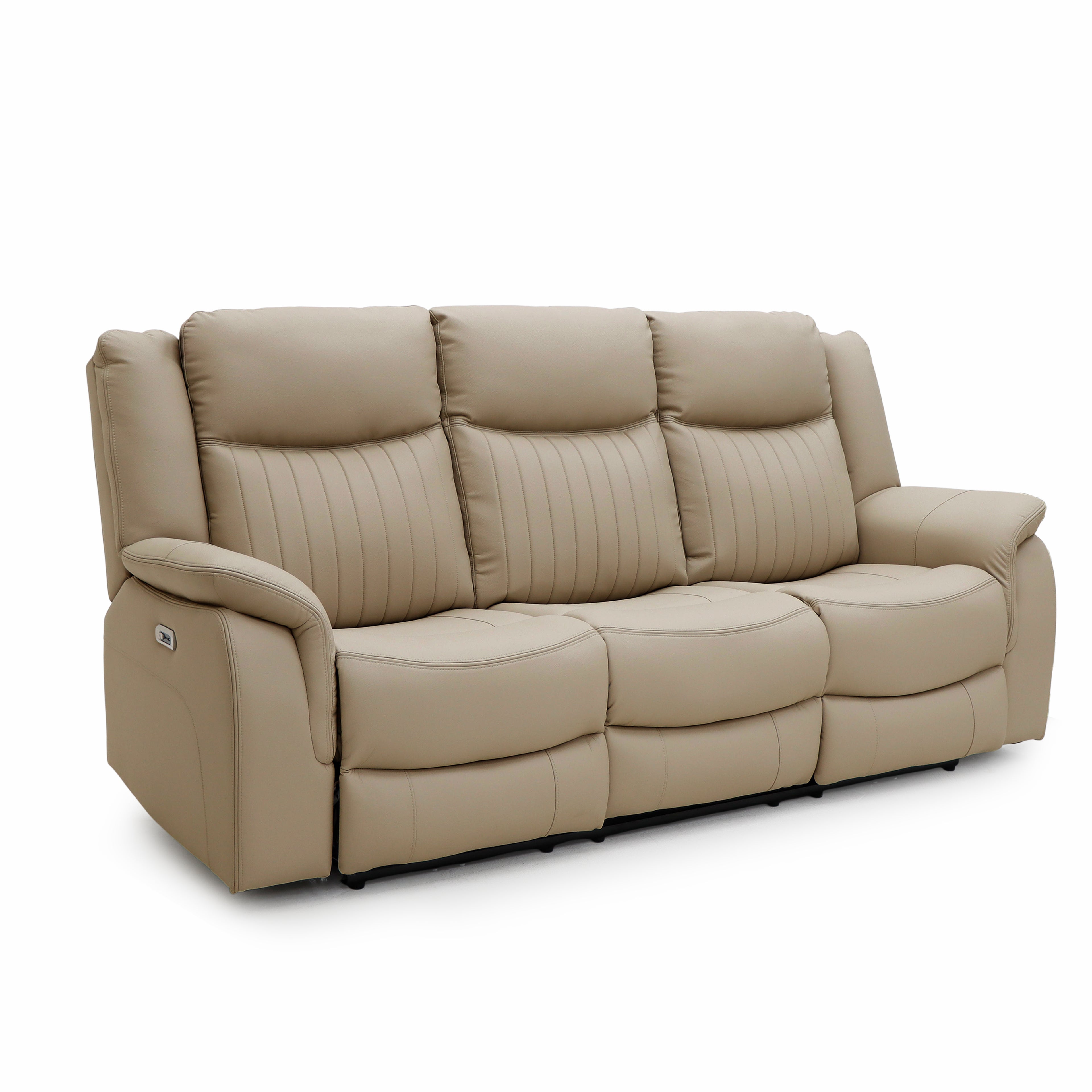 The Bennington Mushroom-Mocha 3+2 Power Reclining