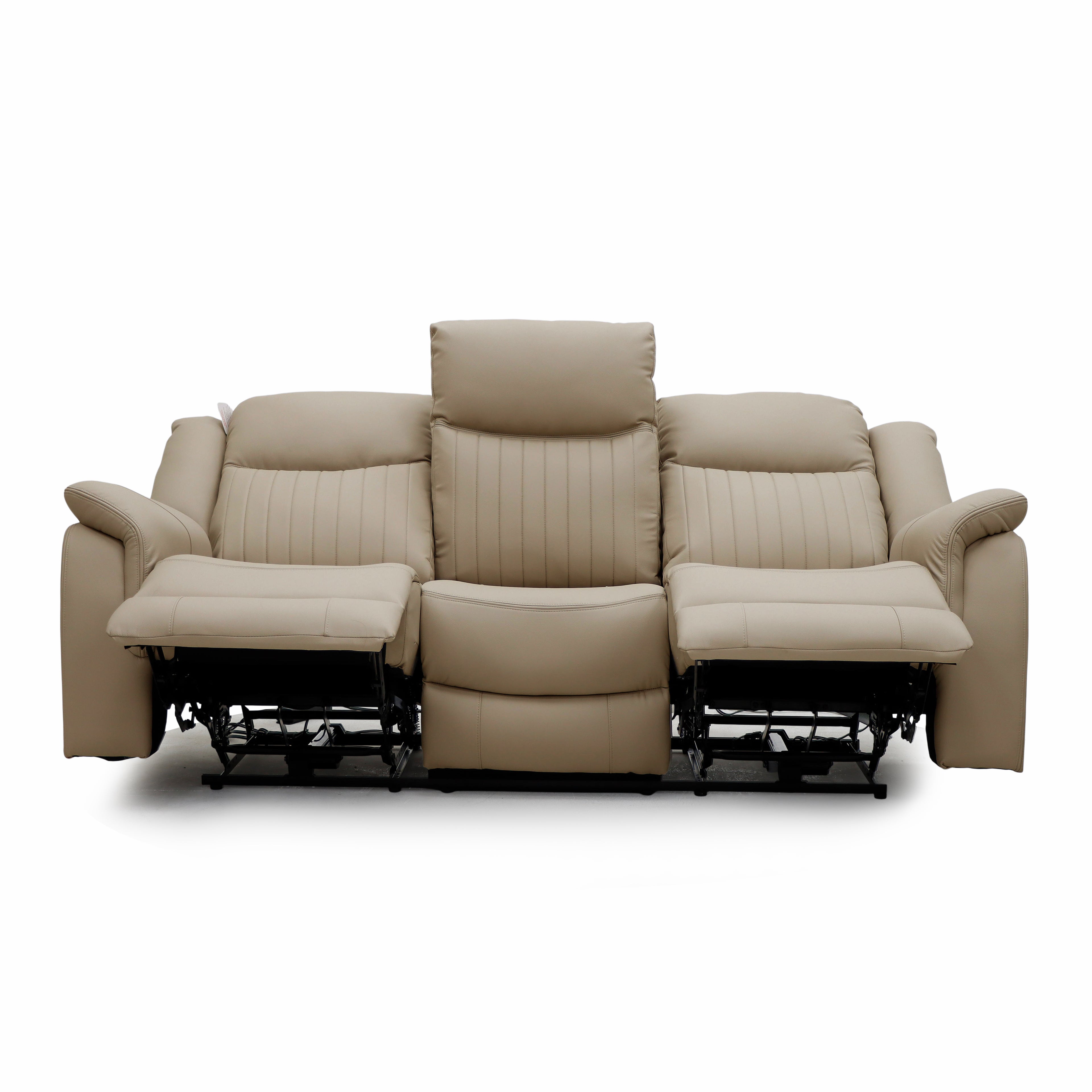 The Bennington Mushroom-Mocha 3+2 Power Reclining