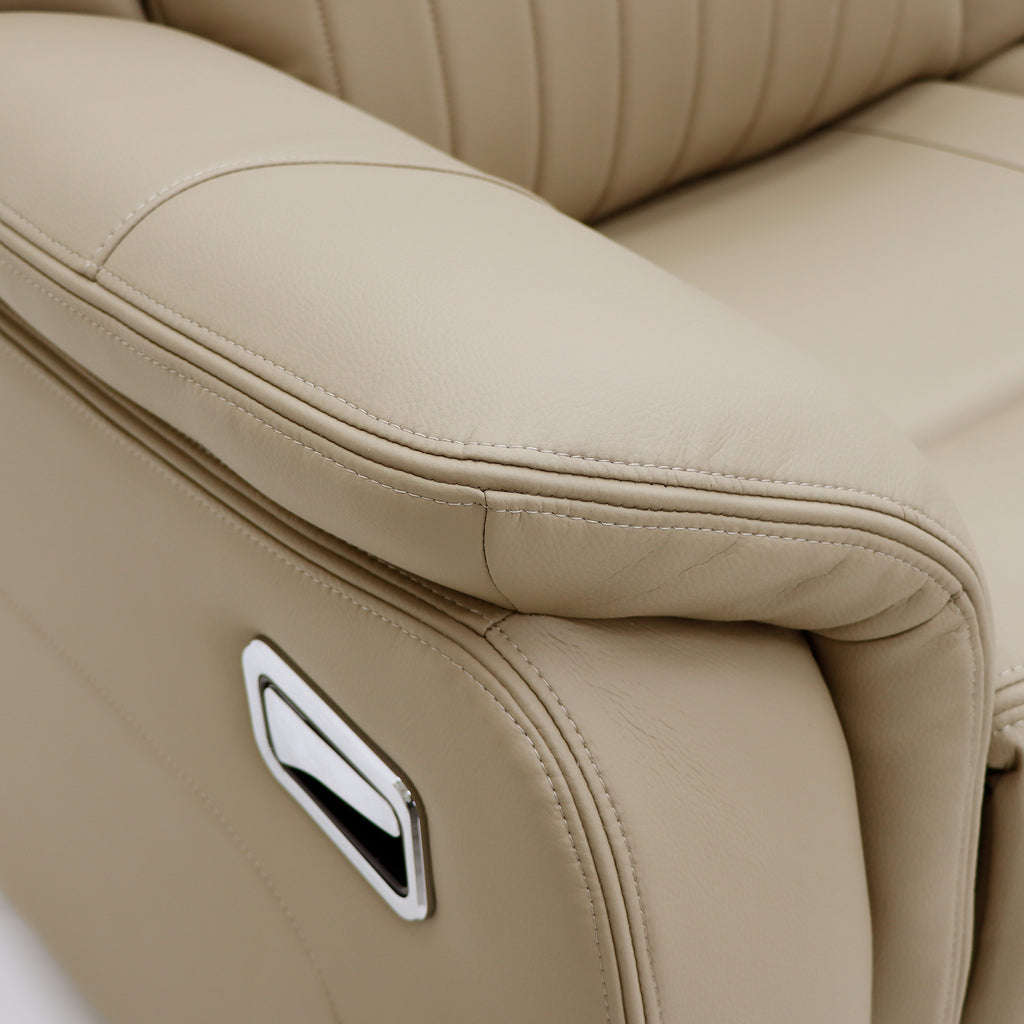 The Bennington Mushroom-Mocha 3+2 Manual Reclining